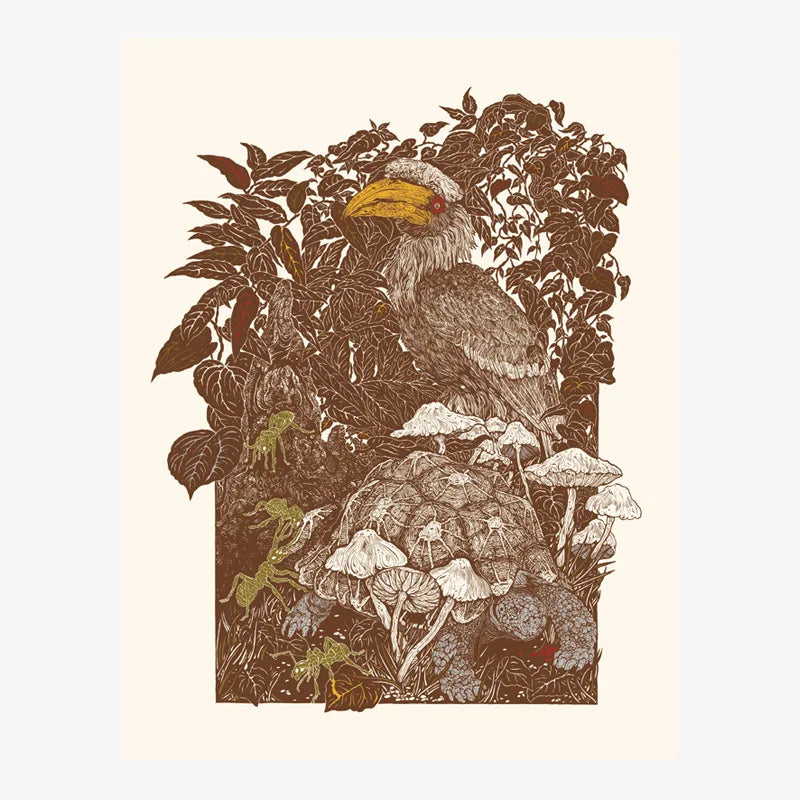 THE MARRIAGE OF THE FOREST GOD (Print)