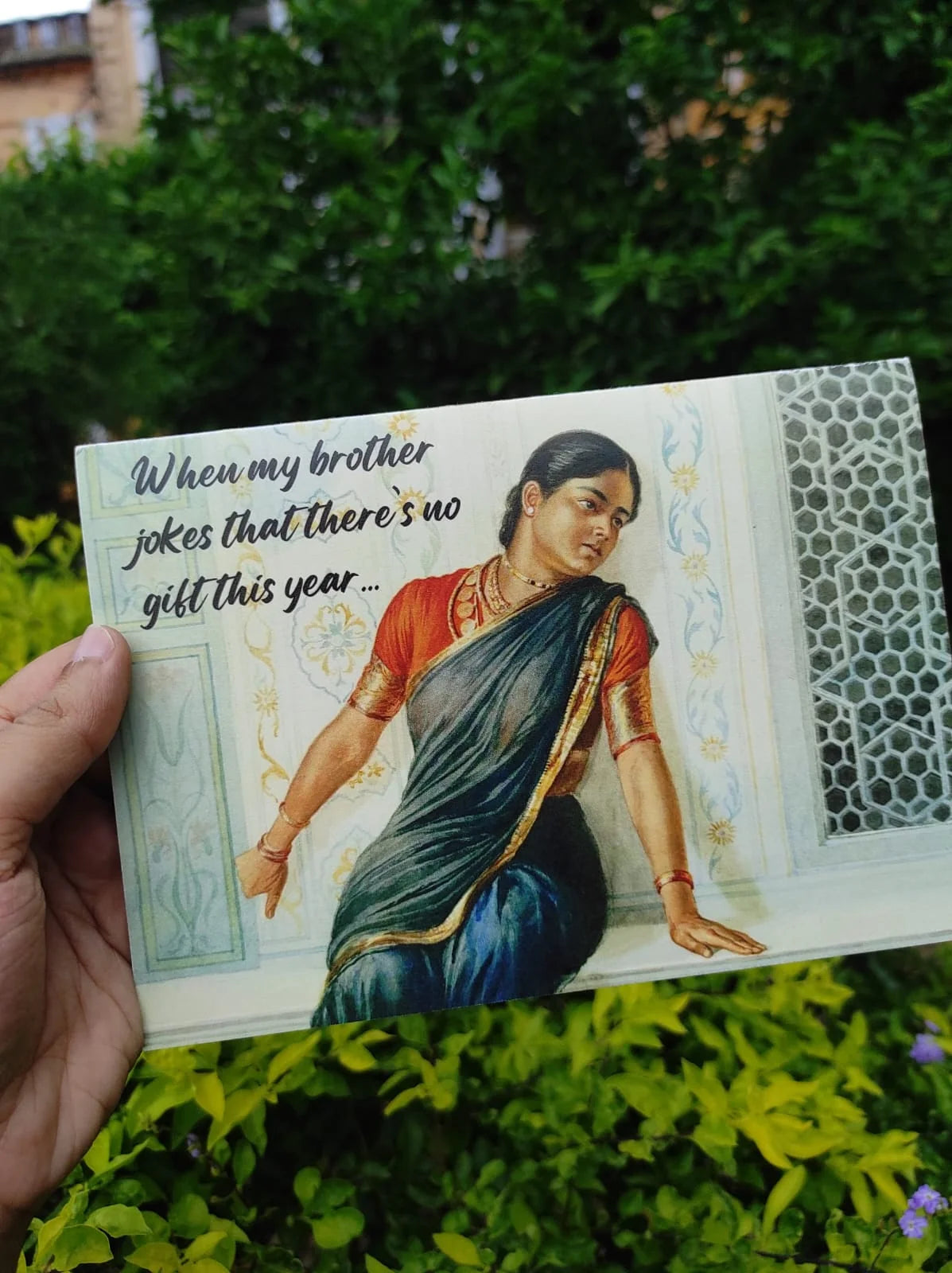 Daak Greeting Card - Playful Card for a Brother