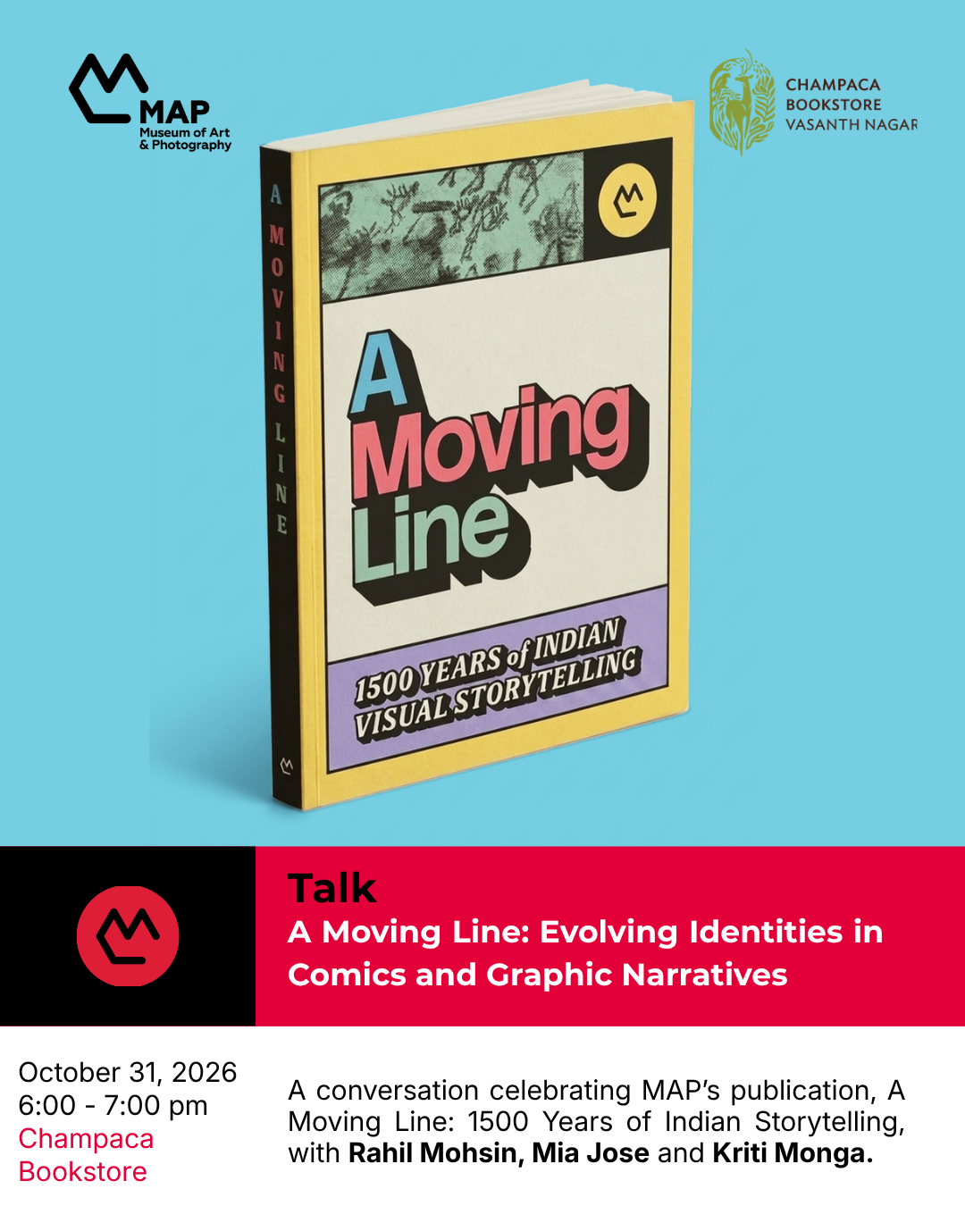 Book Launch | ‘A Moving Line’: Evolving Identities in Comics and Graphic Narratives