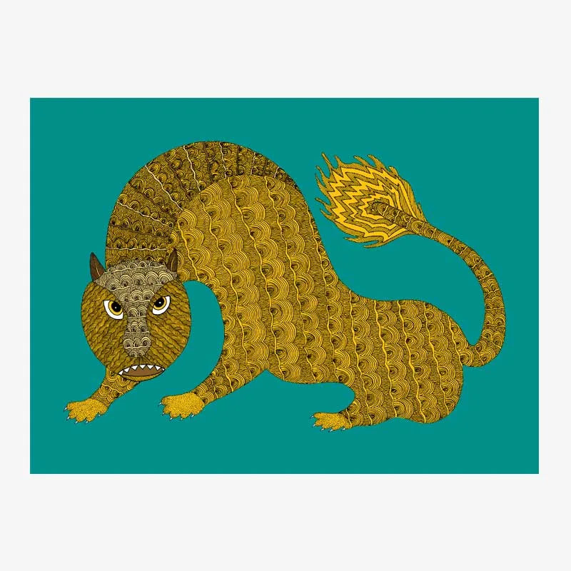 TIGER FIRE (Print)
