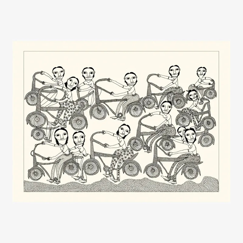 WOMEN NEED BICYCLES (Print)