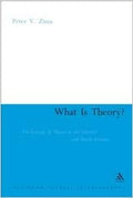 This image features the cover of a book titled "Aristotle's Theory?" by Peter V. Zima.