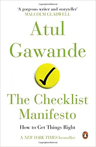 The Checklist Manifesto