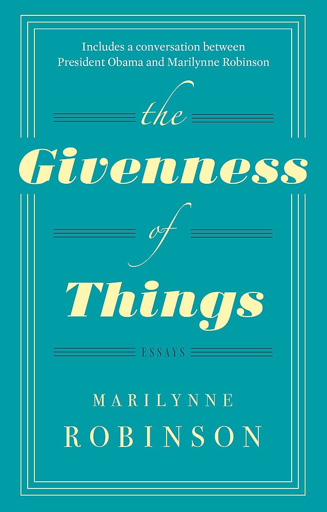 The Givenness Of Things