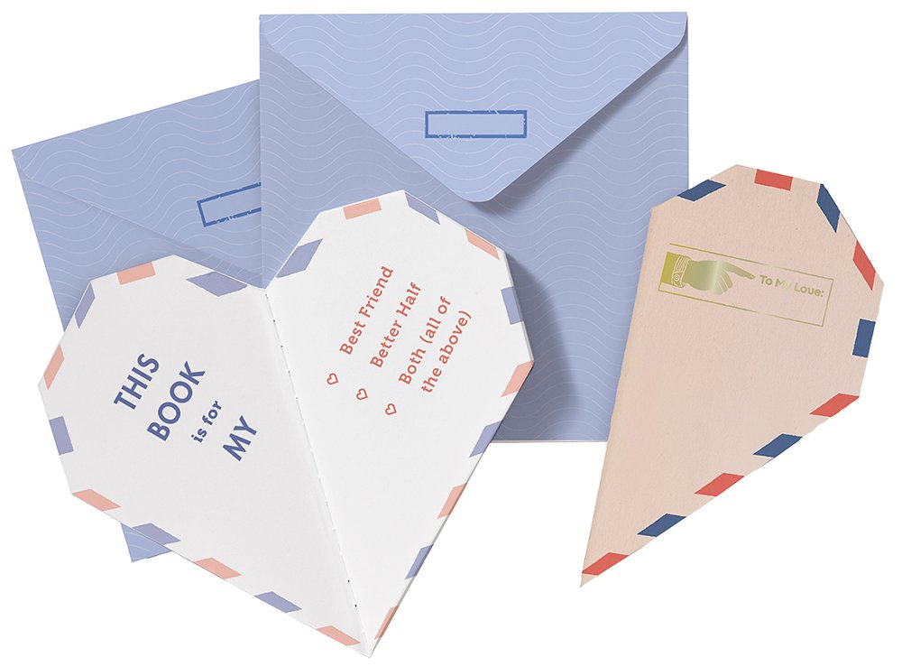 I Heart You: 2 Fill-In Books