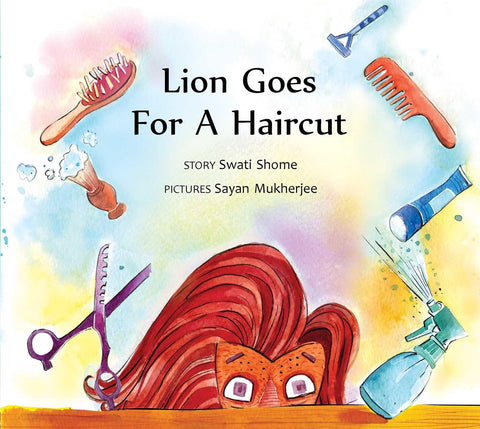 Lion Goes for A Haircut
