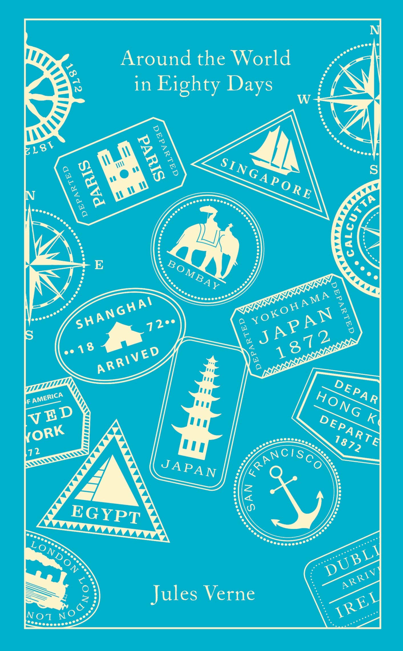 Around The World In Eighty Days (Deluxe Hardbound Edition)
