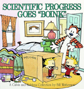Calvin And Hobbes: Scientific Progress Goes "Boink"