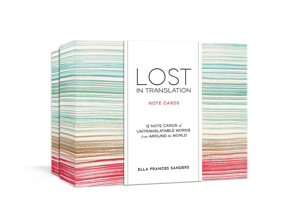Lost In Translation Notecards