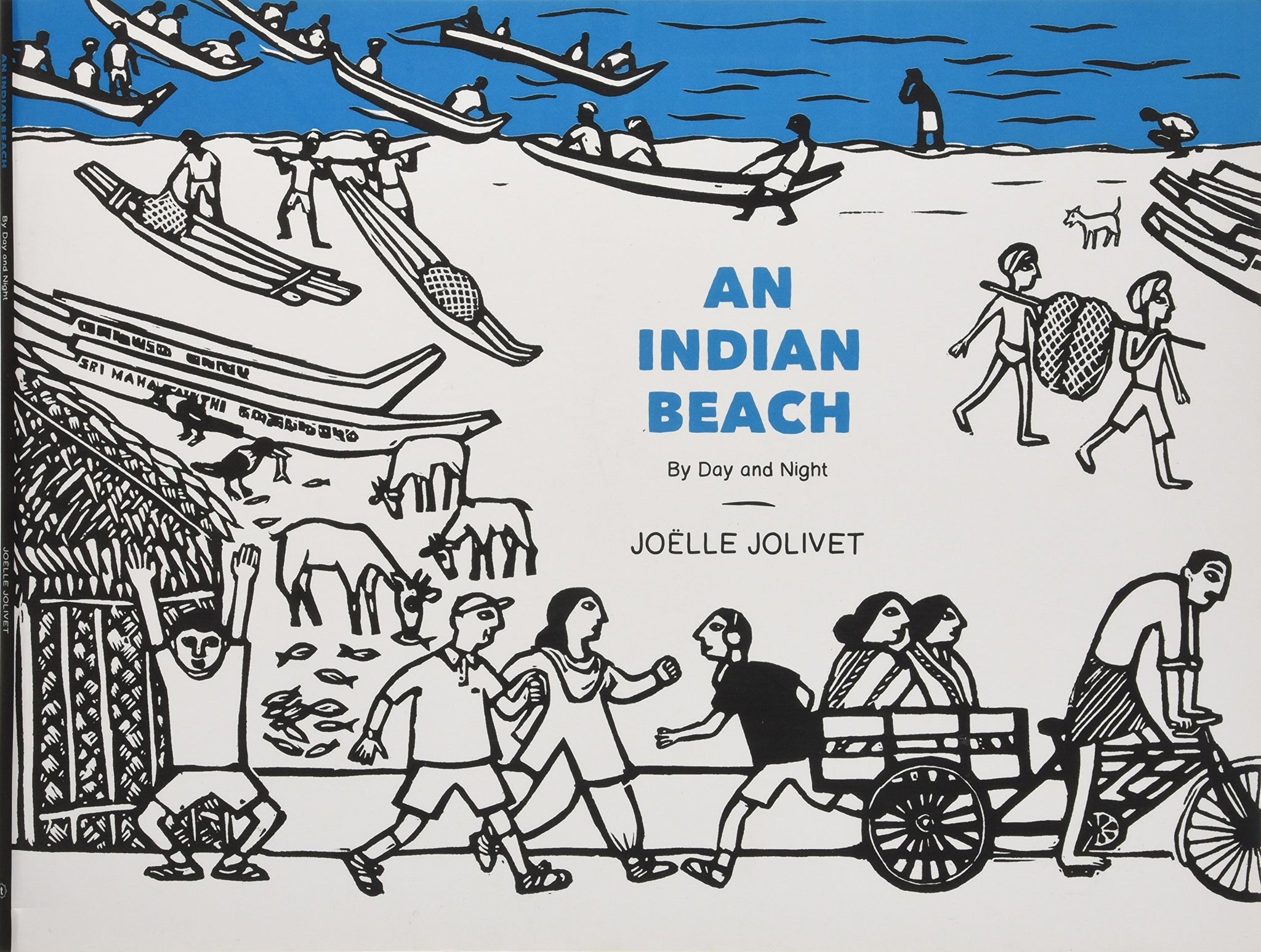 An Indian Beach: Day And Night