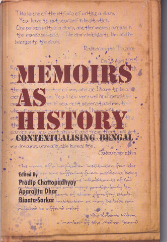 Memoirs As History: Contextualising Bengal