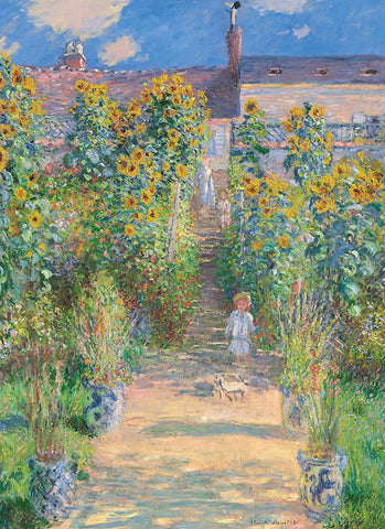 Artist's Garden At Vetheuil Notebook