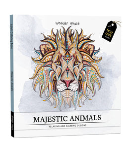 Majestic Animals: Colouring Books for Adults