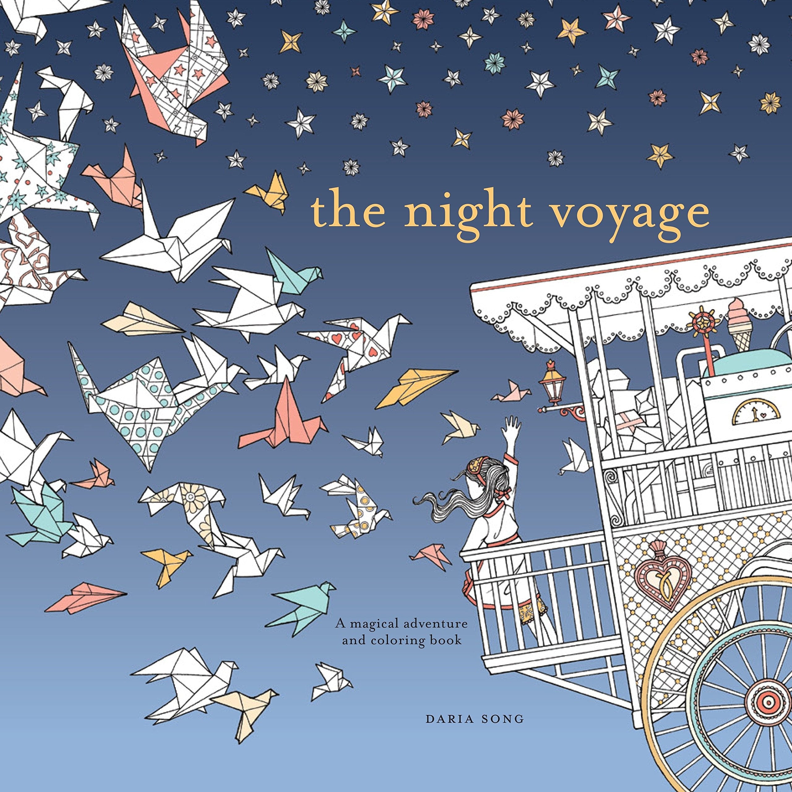 The Night Voyage: A Magical Adventure And Coloring Book