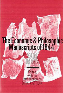 Marx: Economic And Philosophic Manuscripts Of 1844