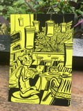 Champaca Cat Postcard
