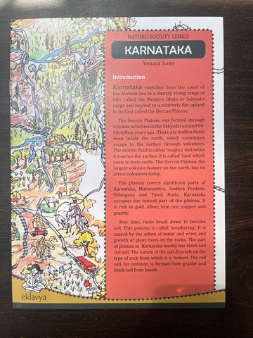Nature Society Series (Karnataka Map)