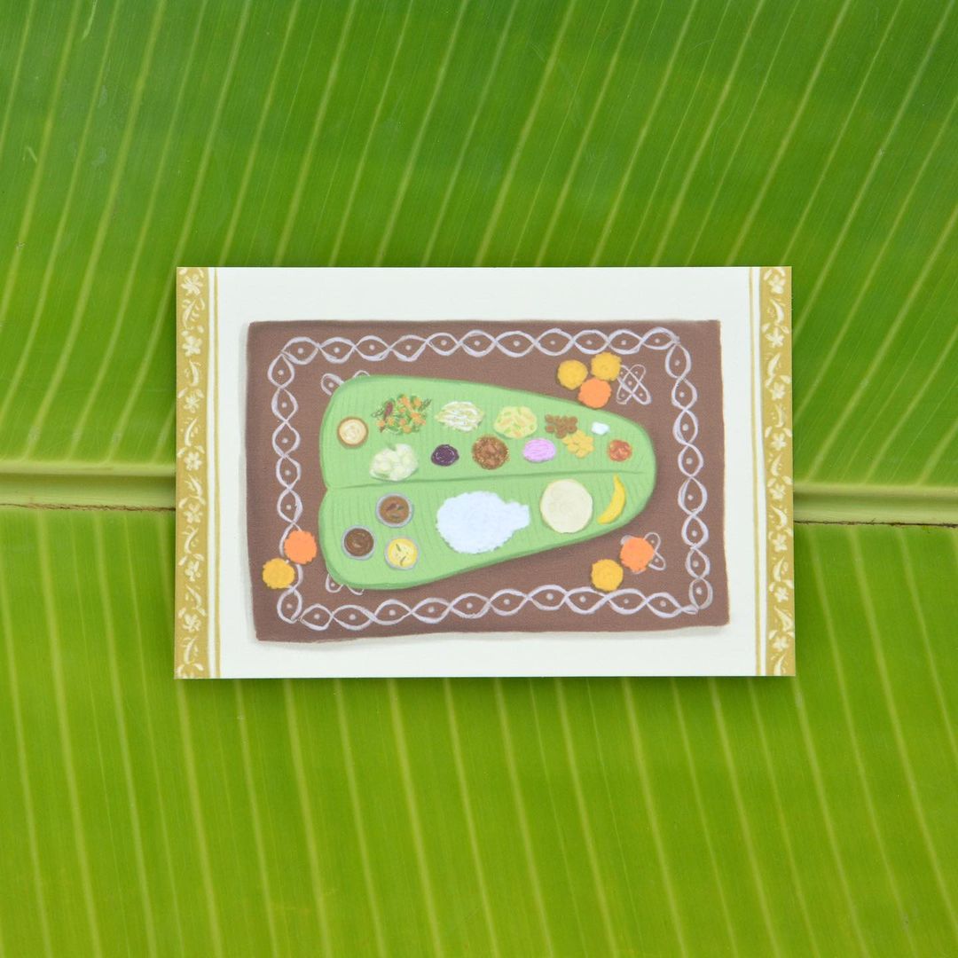 Sadhya Postcard