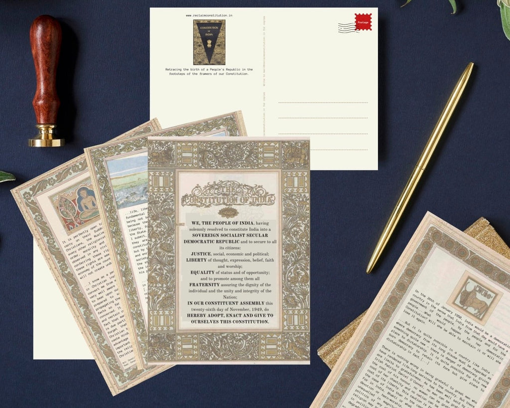 Reclaim Constitution Post Card & Booklet