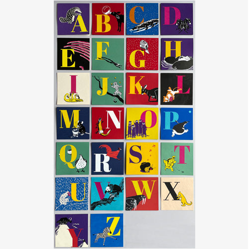 Alphabet Cards by Tara Books