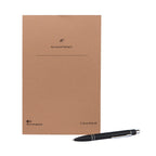 Pastel Paged Notebook (Curry Print)