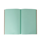 Pastel Paged Notebook (Curry Print)