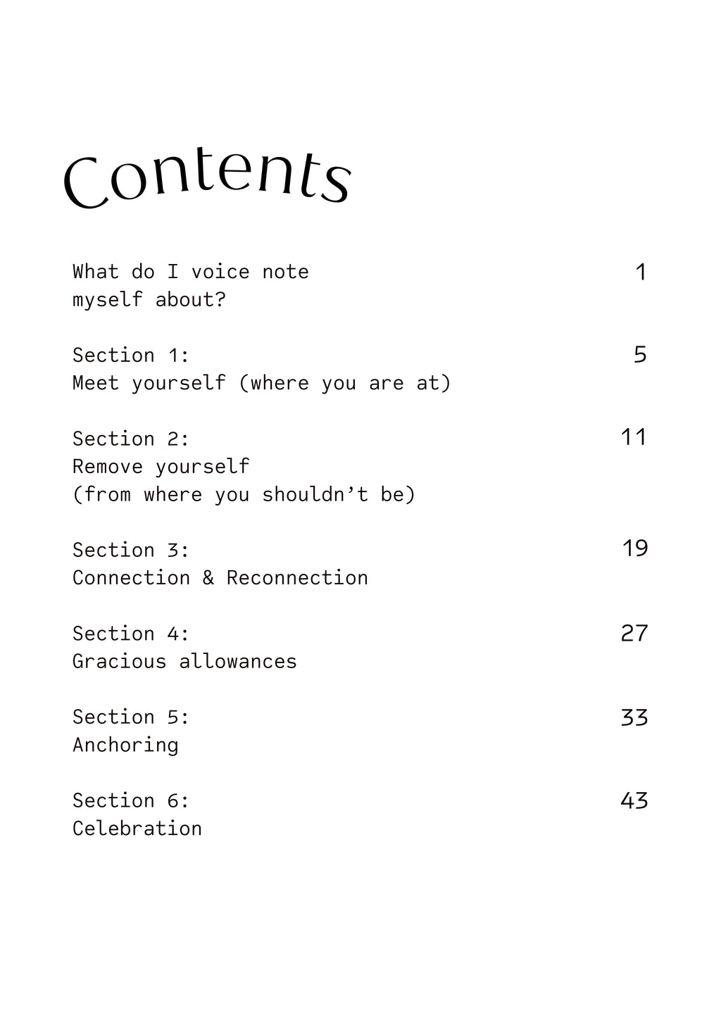 Things I Voicenote Myself About