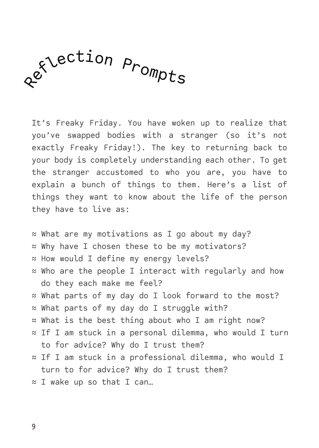 Things I Voicenote Myself About
