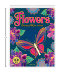 Flowers Coloring Book for Adults