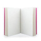 Pastel Paged Notebook (Curry Print)