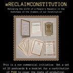Reclaim Constitution Post Card & Booklet