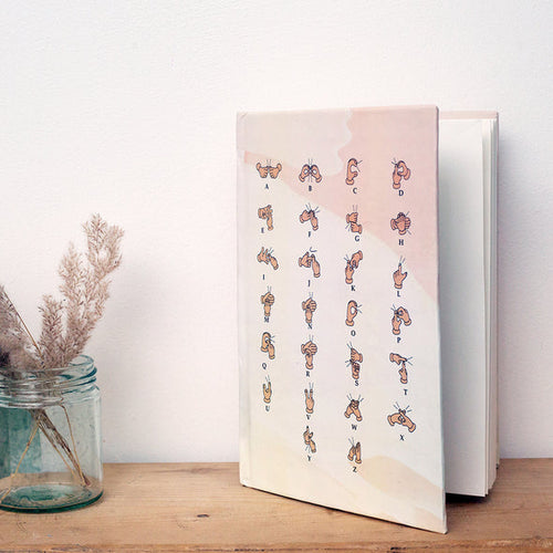 A-Z Hardbound Notebook
