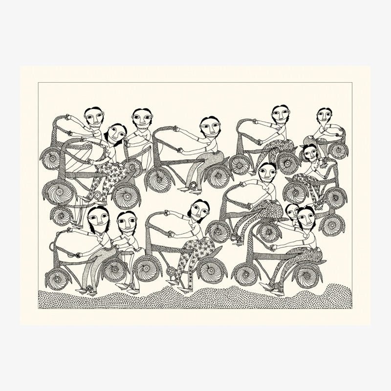 Tara Art Prints: Women Need Bicycles